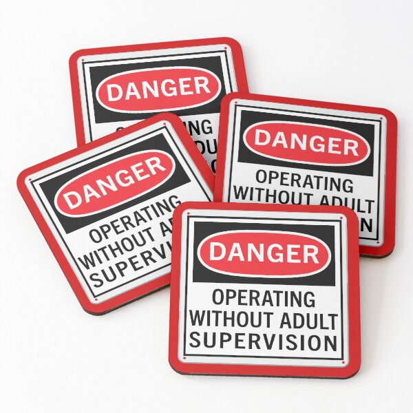 Item preview, Danger. Operating Without Adult Supervision designed and sold by Mark  Pennie.
