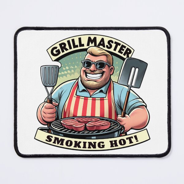 Item preview, Grill Master Dad Smoking Hot designed and sold by SportsT-Shirts.