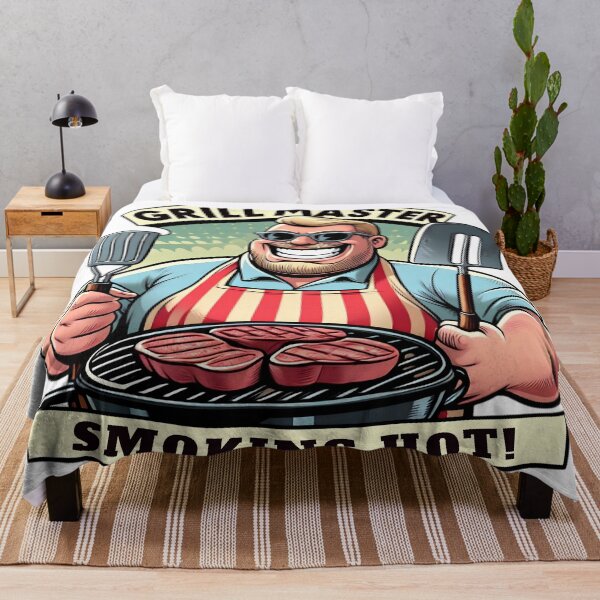 Item preview, Grill Master Dad Smoking Hot designed and sold by SportsT-Shirts.