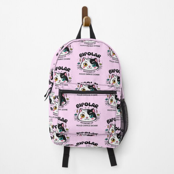 Item preview, Bipolar Cat Kawaii Funny Design designed and sold by AryaSubramanian.