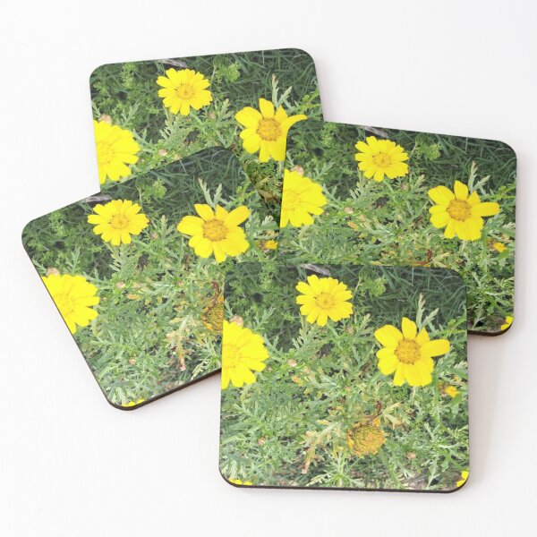 Item preview, Yellow flowers in the garden designed and sold by sadeek1021953Ss.