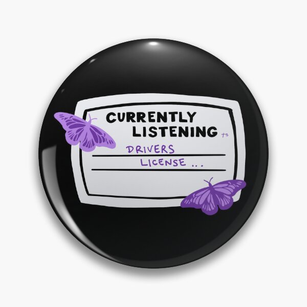 Item preview, Currently Listening to Drivers License Composition Notebook Sticker designed and sold by notastranger.