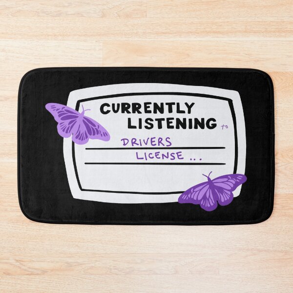 Item preview, Currently Listening to Drivers License Composition Notebook Sticker designed and sold by notastranger.