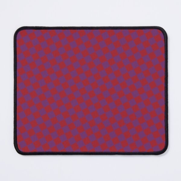 Item preview, Purple & Red Checkers Tiled Checkerboard Repeat Square Composition designed and sold by Alchemy-A-La-G.