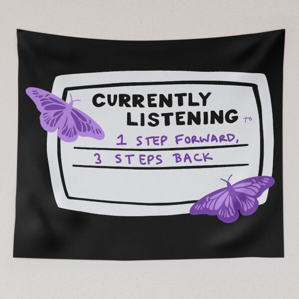 Item preview, Currently Listening to 1 Step 3 Steps Composition Notebook Sticker designed and sold by notastranger.