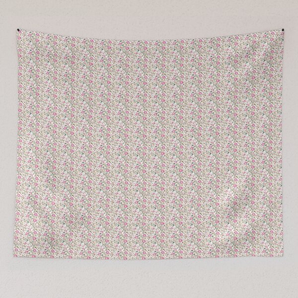 Item preview, Vintage-looking Honeysuckle floral pattern designed and sold by SamJanner.