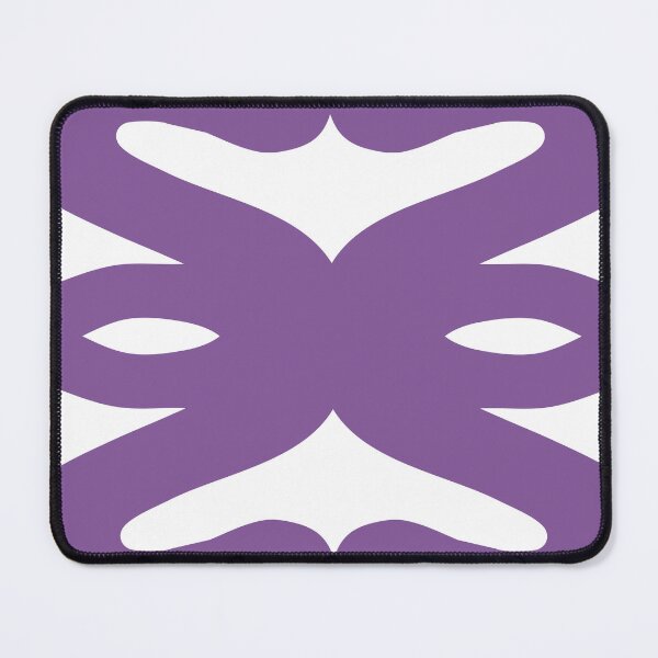 Aperçu de l'œuvre Modern Purple Hearts Squiggly créée et vendue par CircusValley.