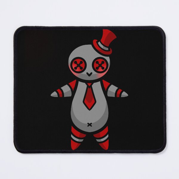 Item preview, VooDoo Doll Top Hat design with stiches and button eyes designed and sold by Hikari Aki Arts.