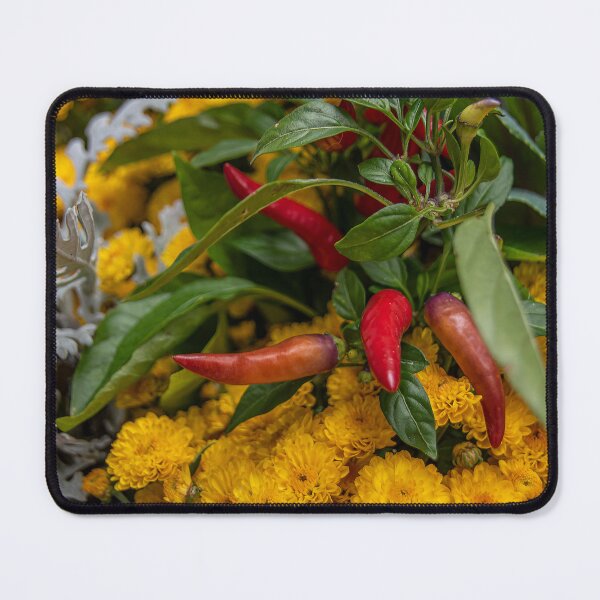 Item preview, Chili Peppers Grow in a Floral Display 2 designed and sold by jrtwynam.