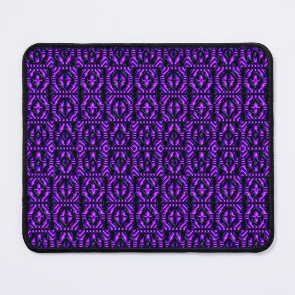 Item preview, Tiny Purple Tiles on Black Pattern designed and sold by TheRulerofEarth.
