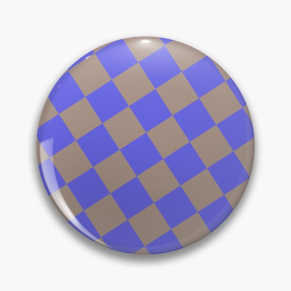 Item preview, Blue & Grey Checkers Tiled Checkerboard Repeat Square Pattern designed and sold by Alchemy-A-La-G.