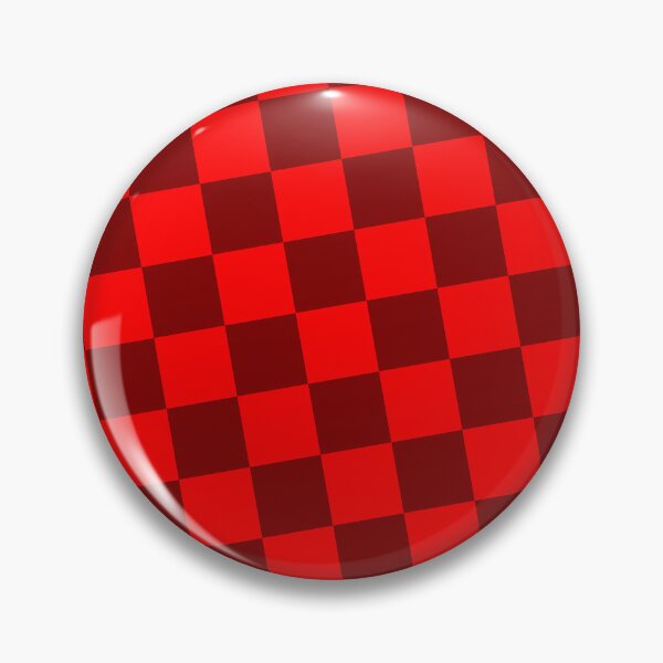 Item preview, Red Bicolor Checkers Tiled Checkerboard Repeat Square Pattern designed and sold by Alchemy-A-La-G.