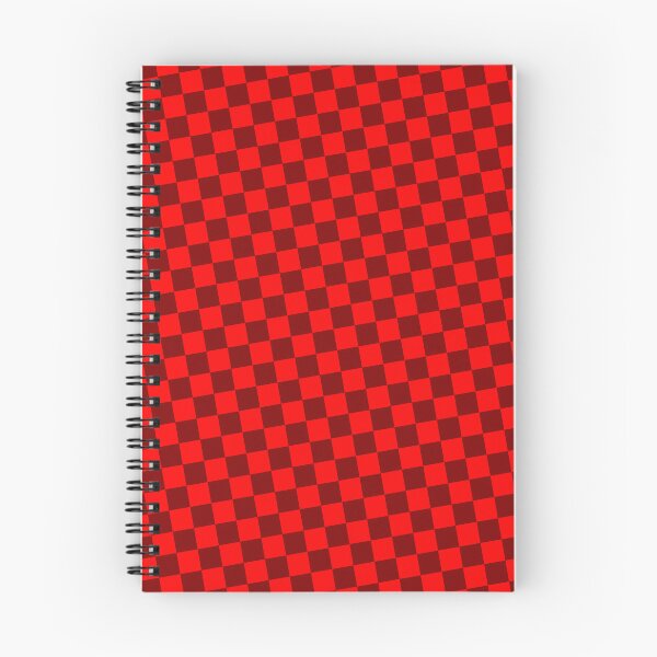 Item preview, Red Bicolor Checkers Tiled Checkerboard Repeat Square Pattern designed and sold by Alchemy-A-La-G.