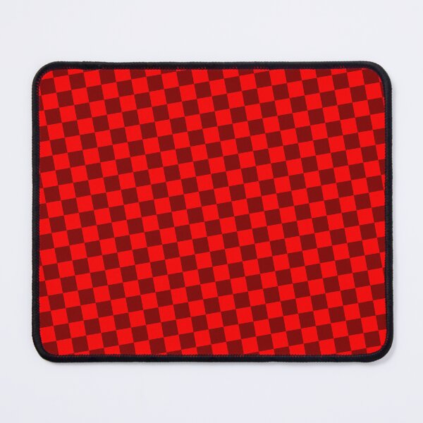 Item preview, Red Bicolor Checkers Tiled Checkerboard Repeat Square Pattern designed and sold by Alchemy-A-La-G.