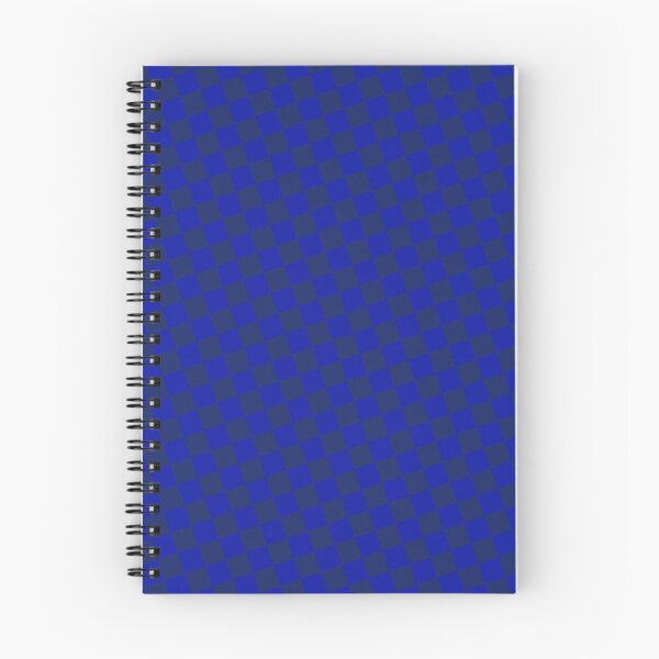 Item preview, Blue Bicolor Checkers Tiled Checkerboard Repeat Square Pattern designed and sold by Alchemy-A-La-G.