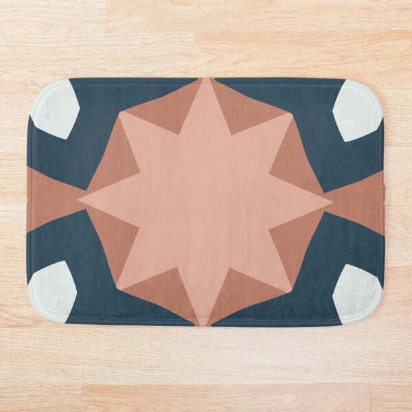Item preview, Star Bold Modern tile brown gray blue white designed and sold by CircusValley.