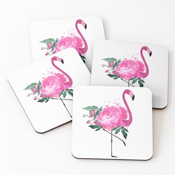 Aperçu de l'œuvre Mode flamant rose et rose créée et vendue par FleurDesign.
