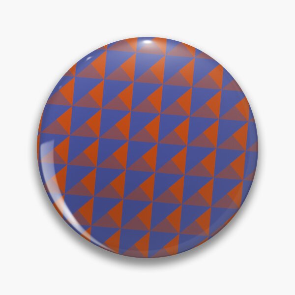 Item preview, Blue Tricolor Origami Bird Geometry Triangle Party Pattern designed and sold by Alchemy-A-La-G.