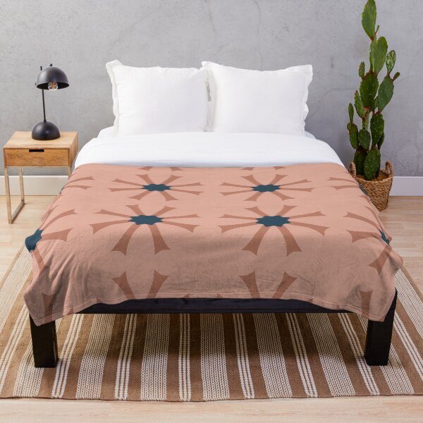 Item preview, Bold Modern tile brown blue designed and sold by CircusValley.