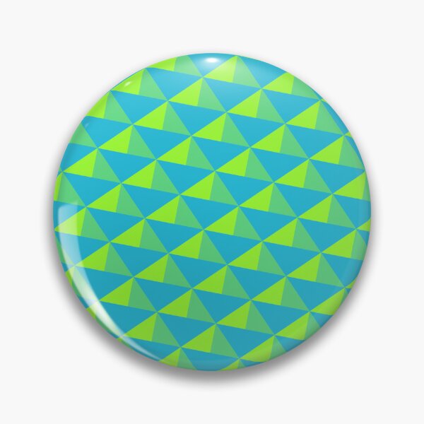 Item preview, Green Tricolor Origami Bird Geometry Triangle Party Pattern designed and sold by Alchemy-A-La-G.