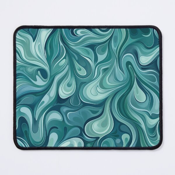 Item preview, Aqua Swirls designed and sold by KyzArt01.