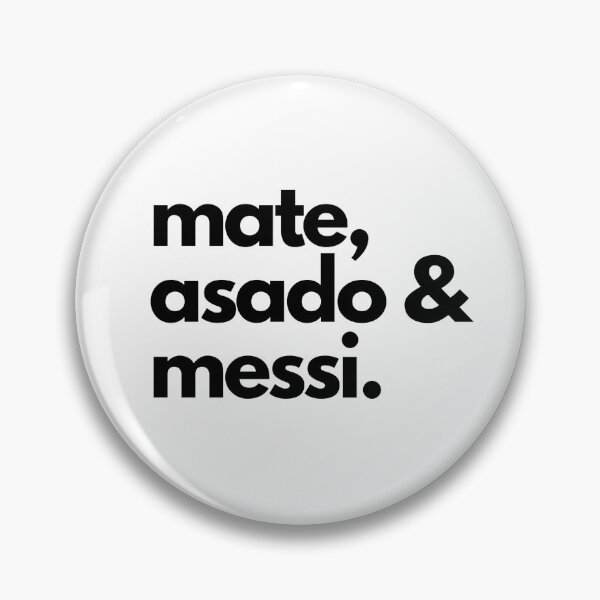 Item preview, Mate Messi & Asado quote for argentinians designed and sold by WuweiDG.
