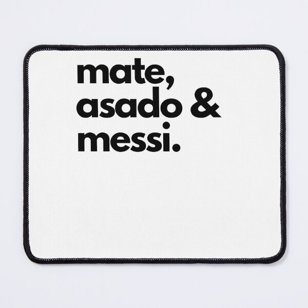 Item preview, Mate Messi & Asado quote for argentinians designed and sold by WuweiDG.