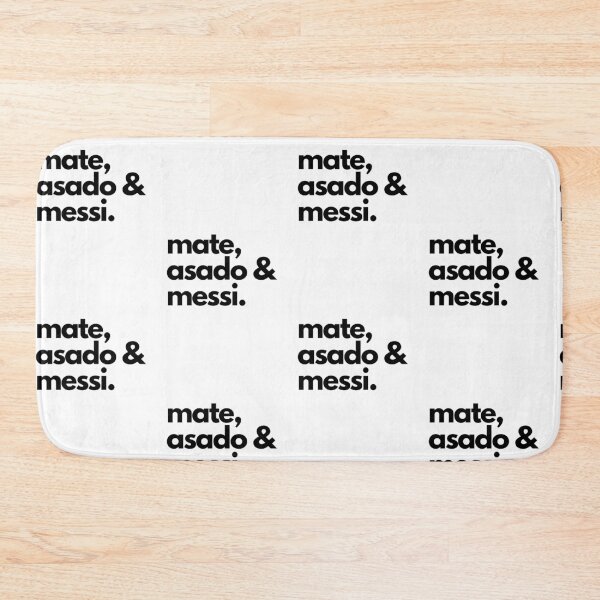 Item preview, Mate Messi & Asado quote for argentinians designed and sold by WuweiDG.