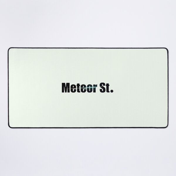 Item preview, Meteor Street Street Name with Kecksburg PA UFO Incident background designed and sold by TheMugDirectory.