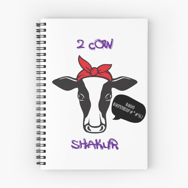 Item preview, 2 Cow Shakur: The Bovine Rapper with Attitude designed and sold by The1StyleShop.