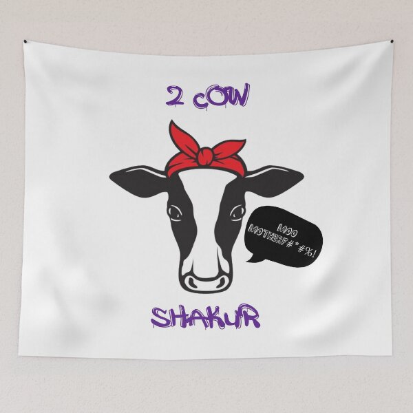 Item preview, 2 Cow Shakur: The Bovine Rapper with Attitude designed and sold by The1StyleShop.