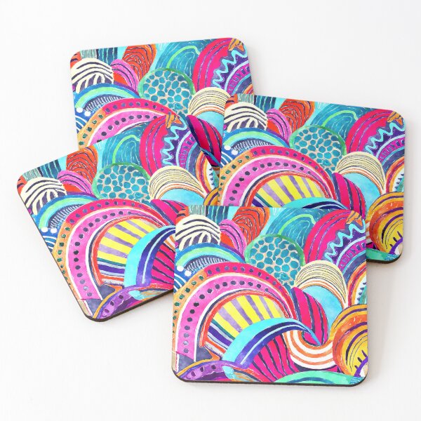 Item preview, LL Dreams Artistic Multi-Colored Pattern 13 designed and sold by LLdreams.