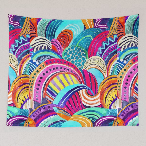 Item preview, LL Dreams Artistic Multi-Colored Pattern 13 designed and sold by LLdreams.