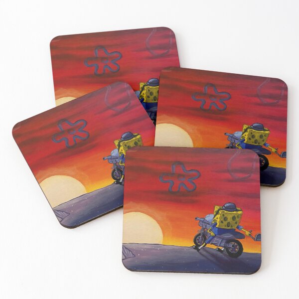 Item preview, SpongeBob Motorcycle Ride at Sunset designed and sold by Radley Sustaire.