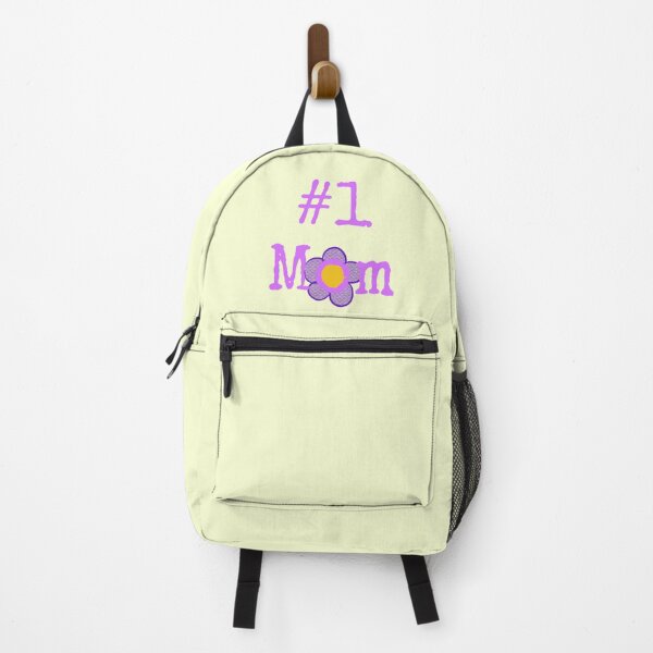 Item preview, Number One Mom (purple flower) designed and sold by Cloud-Boy.