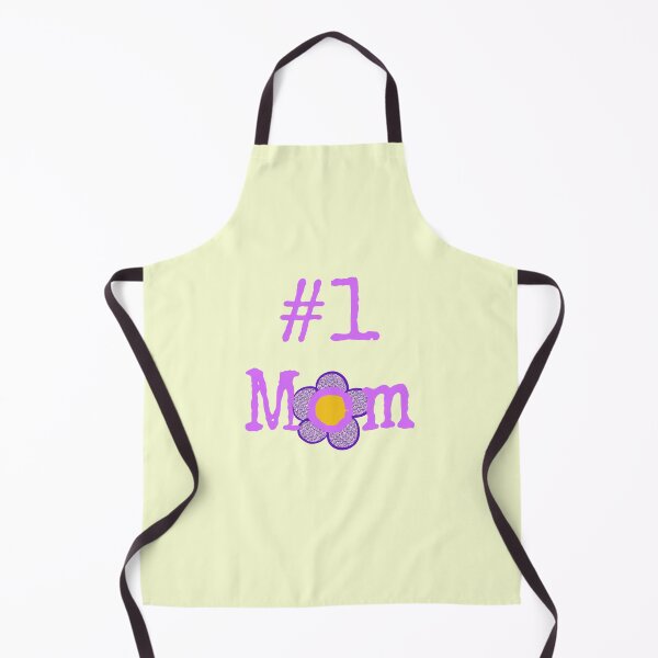 Item preview, Number One Mom (purple flower) designed and sold by Cloud-Boy.