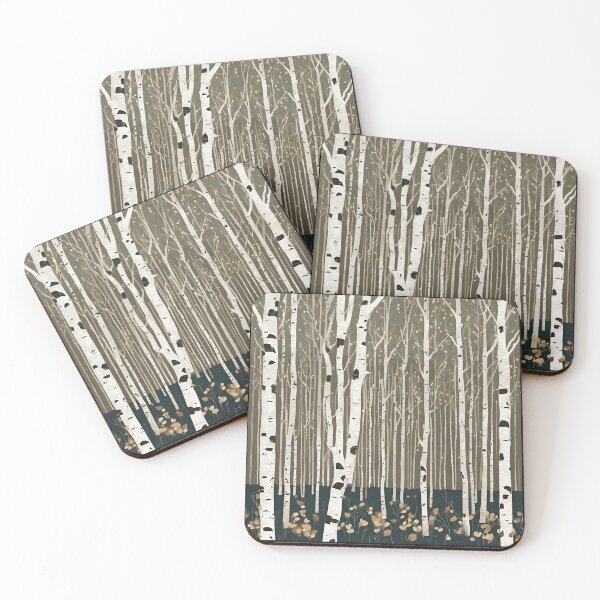 Item preview, Birches forest designed and sold by Belweder.
