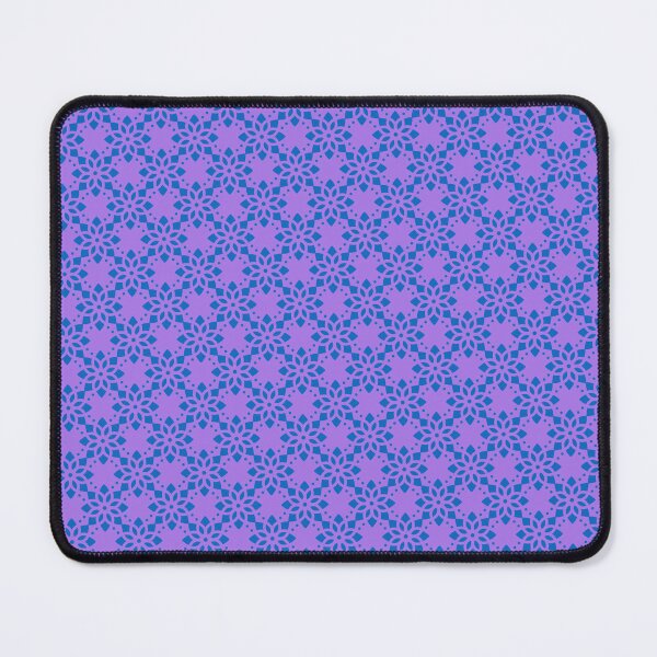 Item preview, Teal & Purple Mandala Flower Sacred Geometry Party Pattern designed and sold by Alchemy-A-La-G.