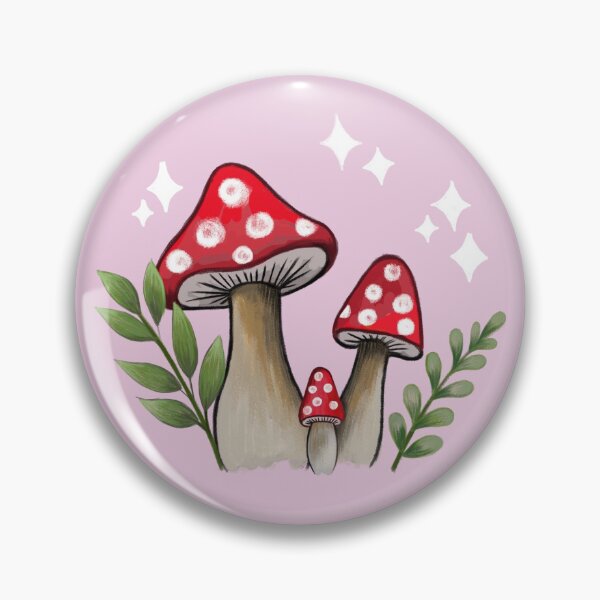 Item preview, Pink Mushrooms. designed and sold by Spellbound666.