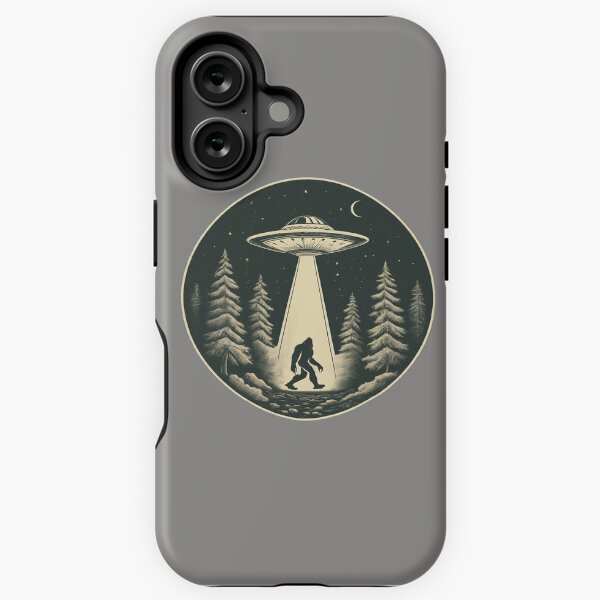 Item preview, Vintage Bigfoot UFO Abduction designed and sold by WolfeTEES.