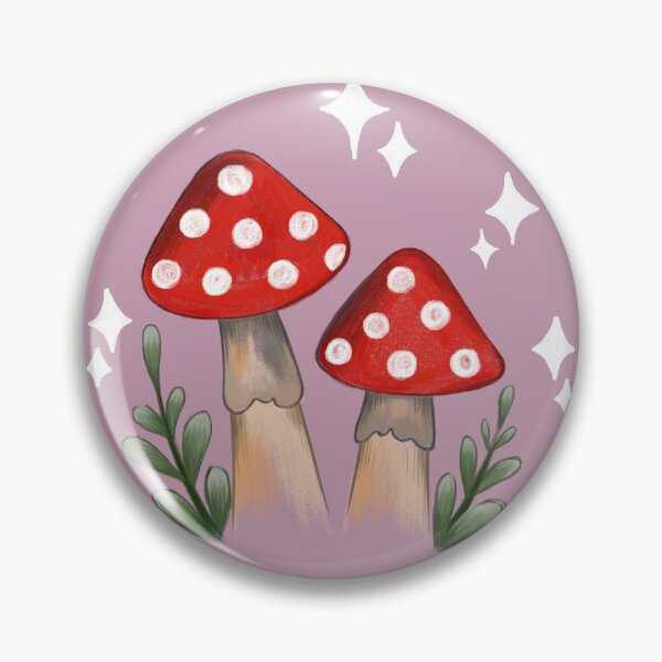 Item preview, Dusky Pink Mushroom. designed and sold by Spellbound666.