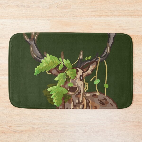 Item preview, #071 Deer with Leaves on its face designed and sold by Jasmine Froley.