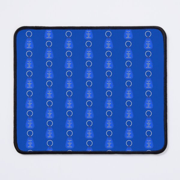 Item preview, Blue 6 Months Clean and Serene NA Keytag designed and sold by 10slash1.