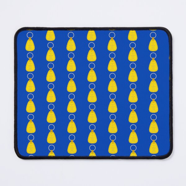 Item preview, Yellow 9 Months Clean and Serene NA Keytag designed and sold by 10slash1.