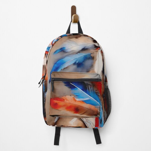 Item preview, El Nativo Americano en pintura de Watercolor  designed and sold by PixelCraftDSG.