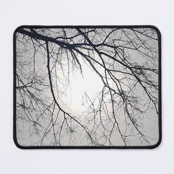 Item preview, Bare Tree Branches Capturing the Autumn Moon designed and sold by WhiteSoftPetals.