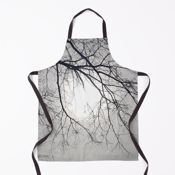 Item preview, Bare Tree Branches Capturing the Autumn Moon designed and sold by WhiteSoftPetals.