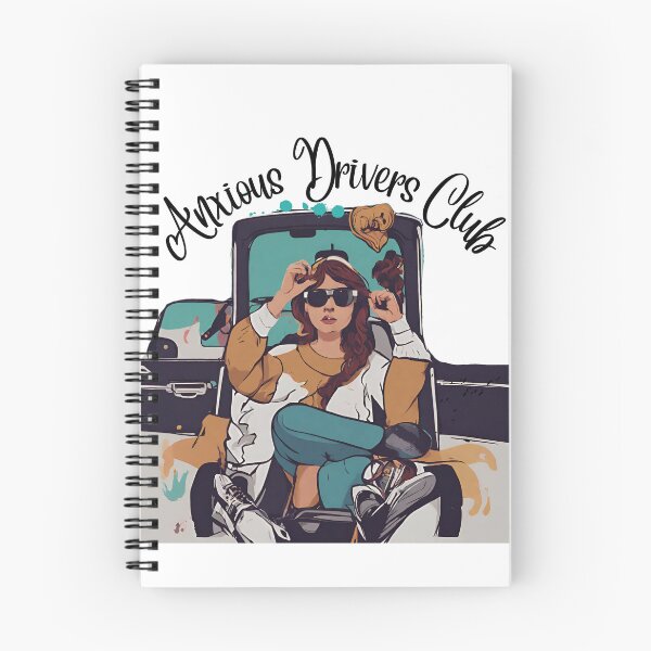 Item preview, Anxious Drivers Club Funny design designed and sold by Modern-Tropical.