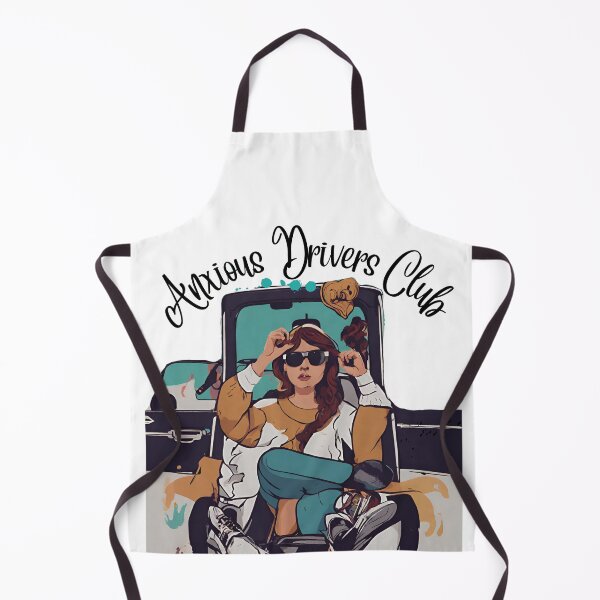 Item preview, Anxious Drivers Club Funny design designed and sold by Modern-Tropical.