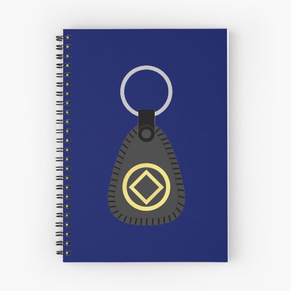 Item preview, Black Key Tag with NA Diamond - Multiple Years Clean and Serene designed and sold by 10slash1.